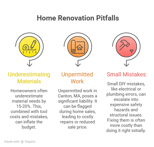 The Hidden Costs of DIY Projects in Canton, MA