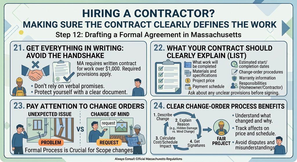 6. Make Sure the Contract Clearly Defines the Work