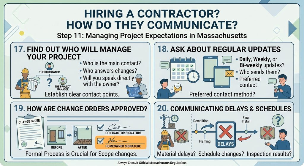 5. Find Out How the Contractor Communicates